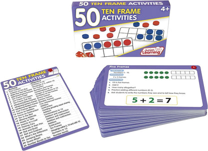 Junior Learning JL321 50 Ten Frame Activities