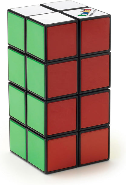 Rubik’s Cube, Tower 2x2x4 Complex Problem-Solving Brain Teaser, Classic Color-Matching Puzzle, Fidget Toy, Sensory Puzzle for Adults, Teens, Kids, Ages 8 & Up