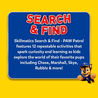 Skillmatics I Can Write PAW Patrol - Reusable Preschool Learning Activities, Educational Toy and Game, Back to School Supplies, Gifts for Students, Kids, Toddlers Ages 3, 4, 5, 6
