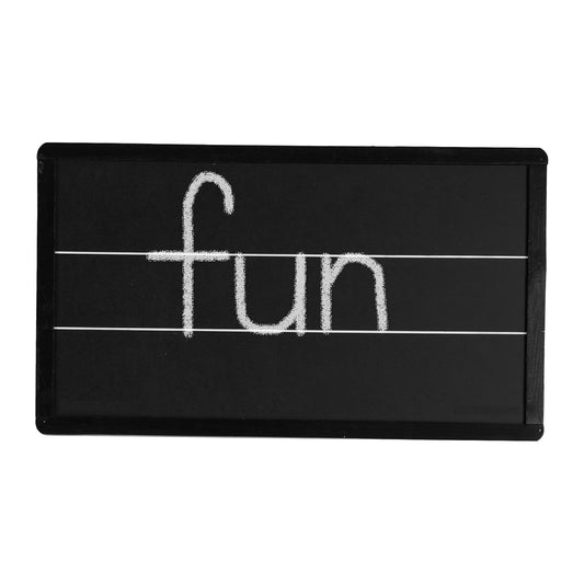 Learning Without Tears, Double Line Blackboard, Age 4+, Pre-K, Handwriting Without Tears, 11" Tall Chalkboard, School & Home, Wet-Dry-Try, Sensory & Motor Skills