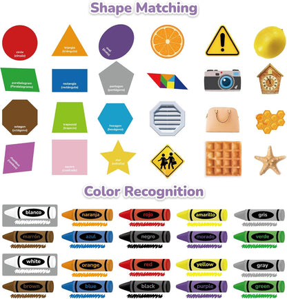 CHEFAN Felt Ten-Frame Set Math Manipulative Counter for Elementary, Numbers Learning Counting Toy for Kids, Montessori Math Educational Game, 2 Ten Frames & 162PCS for Kindergarten, 3+ Years Old
