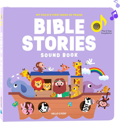 Dance with Jesus Christian Sound Books for Kids - 6 Bible Songs for Toddlers – Christian Gifts for Kids - Baby Bible for Baptism, Christening, Dedication Gifts, Sunday School, Preschool Homeschool