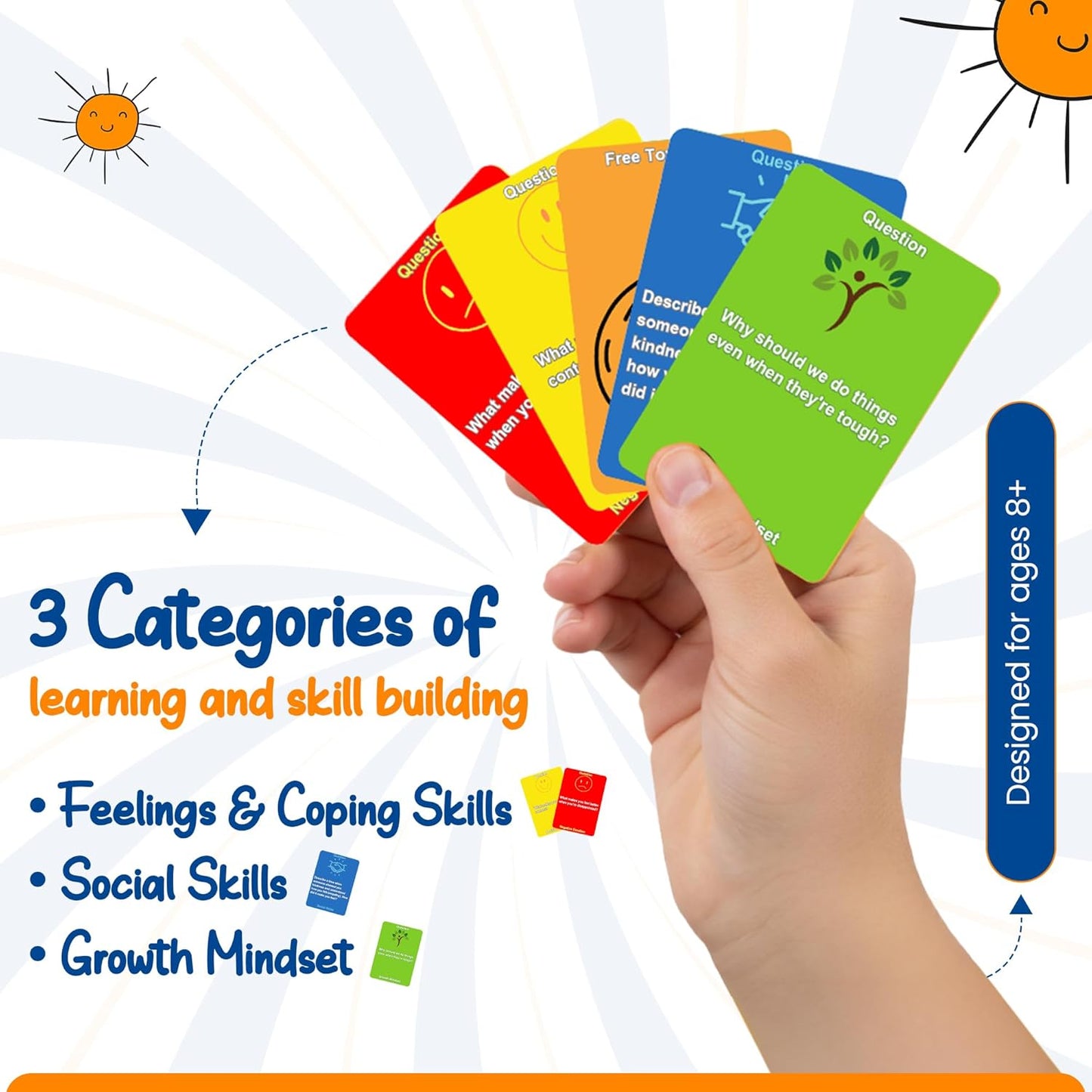 Thought-Spot Mad Smartz Anger Management & Social Skills Game for Kids & Teens | Impulse Control & CBT Tool for Emotional Regulation | for Home, School, or Therapy | Autism & ADHD Must-Have