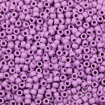 Bala&Fillic 6x9mm Army Green Pony Beads with Smooth Surface 1000pcs Crayon Color Craft Beads (Army Green)