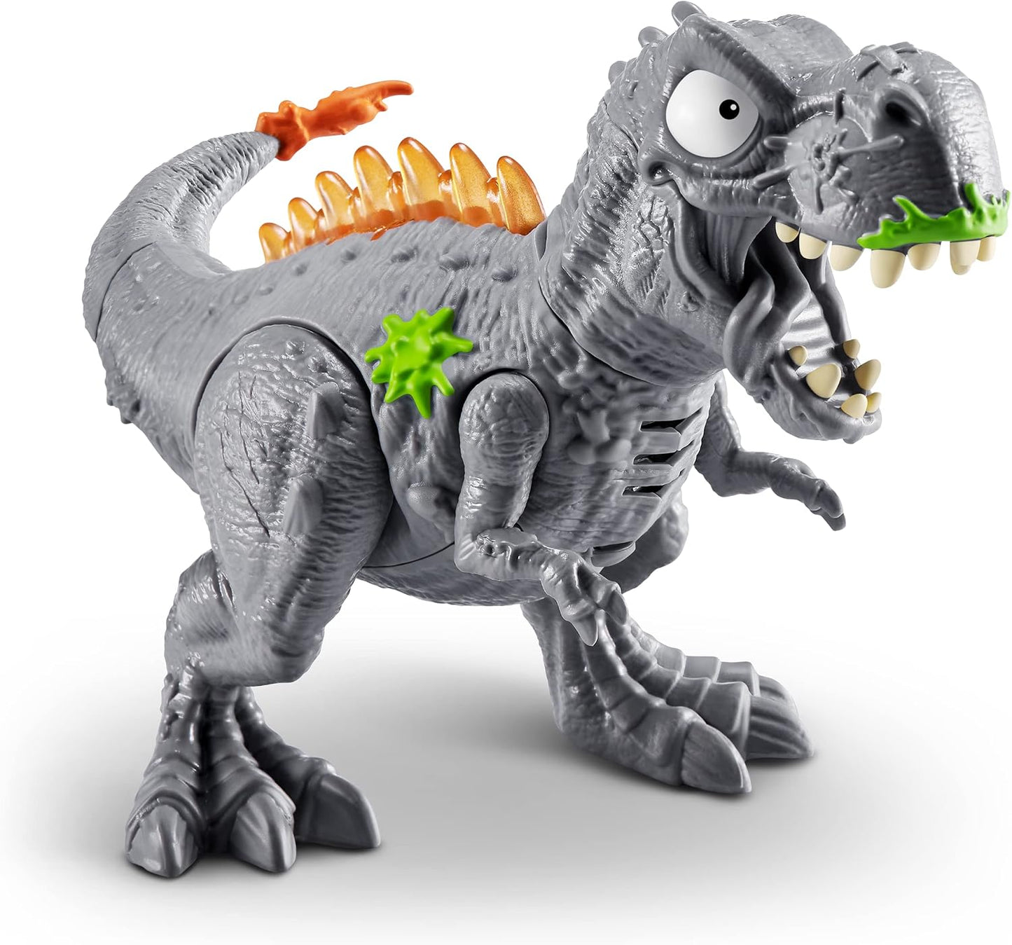 Mega Jurassic Light Up Dino Egg (T-Rex) by ZURU Collectible Egg with Over 25 Surprises, Volcano Slime, Fossil Toy, Dinosaur Toys, T-Rex Toy for Boys and Kids