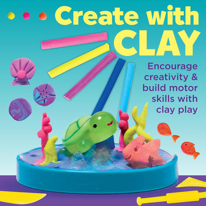 Make Your Own Water Globes: Mermaids Kit | Sculpt, Decorate & Shake 2 DIY Snow Globes | Fun Mess-Free Craft Kit | Encourages Imaginative Play & Fine Motor Skills (Ages 6+)