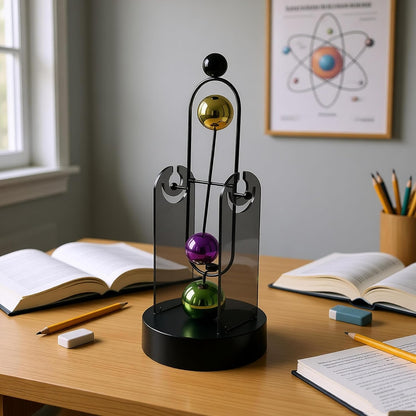 Perpetual Motion Kinetic Art Swing Physics Mechanics Balance Physics Desk Home Decor FN29