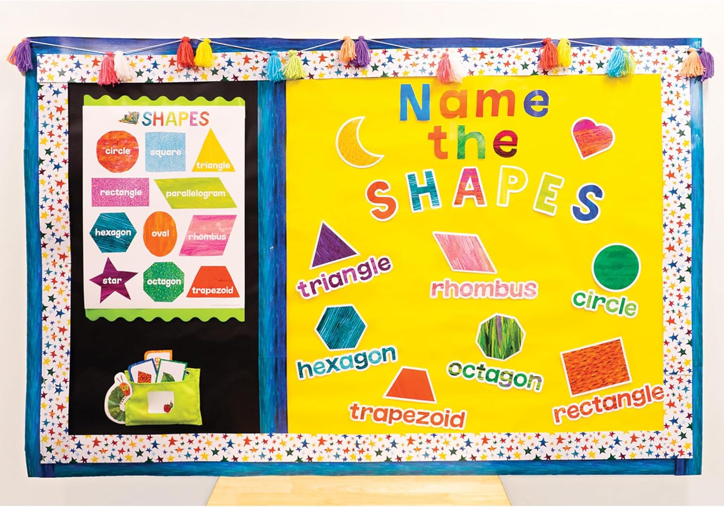 World of Eric Carle 43 pc Bundle of Math Bulletin Board Decorations, Numbers 0-20, Ten Frames, Counters, Place Value Math Manipulatives, Homeschool and Classroom Decor