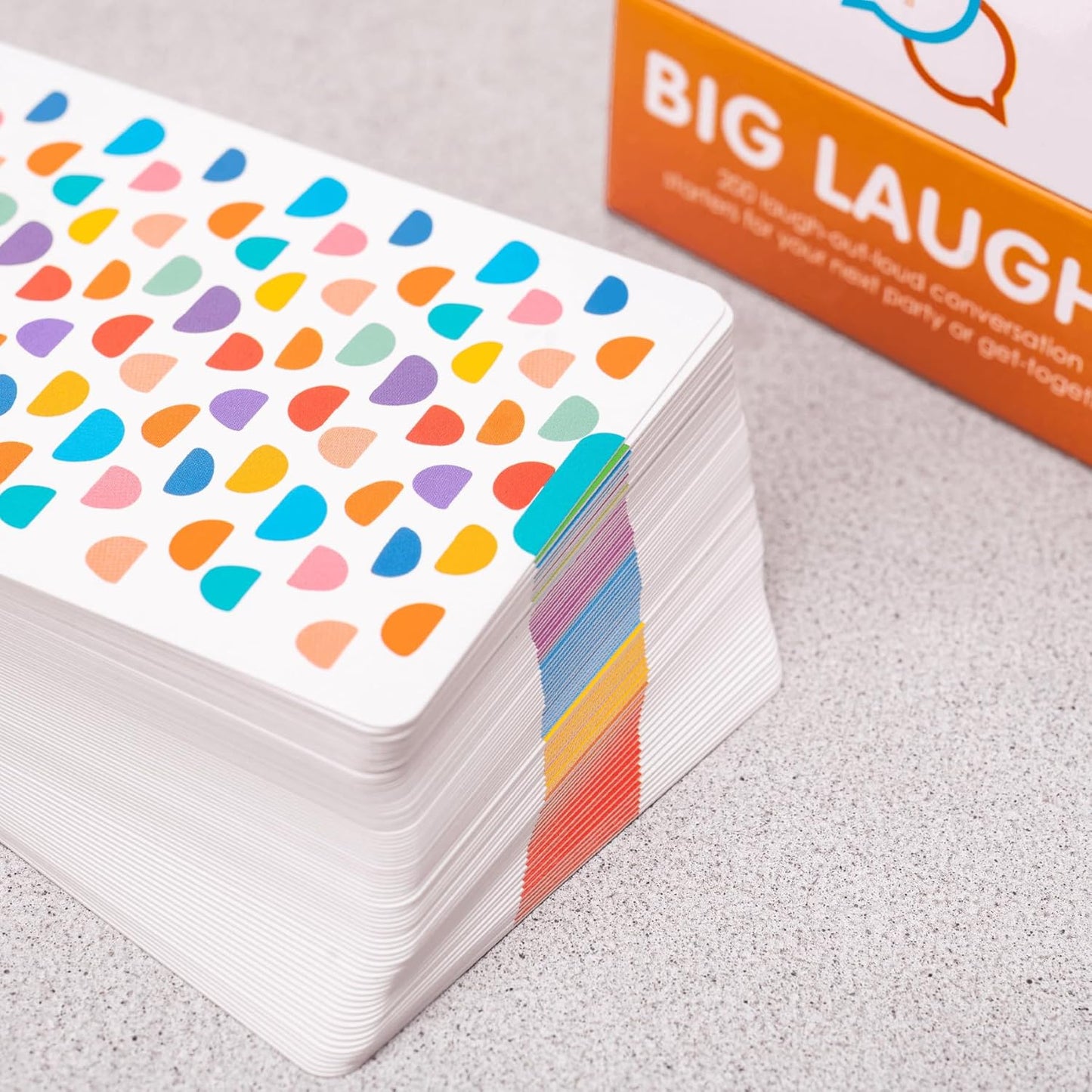 Fun Conversation Card Game for Adults and Families - 200 Hilarious Questions to Answer Together - Funny Group Game for Kids and Parties, Family Reunions, and More - Put Down Your Phones and Have Fun