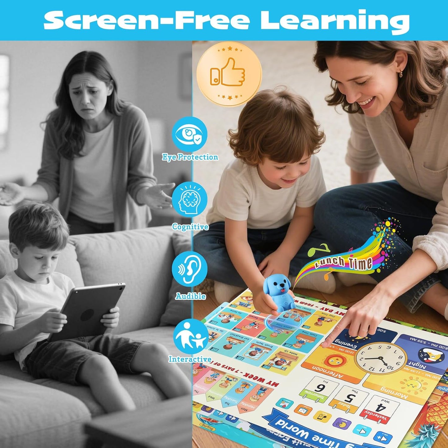 Phonics Flash Cards with Talking Pen for Homeschool Essentials -Hooked on Phonics Games for Kids Ages 4-8 Kindergarten Preschool Learning Activities, Interactive Dinosaur Learn to Read from 21 Stages