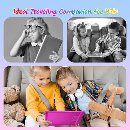 TECJOE 10 Inch 2 Pack LCD Writing Tablet, Colorful Doodle Board Drawing Tablet for Kids, No Mess Toddler Travel Learning Toys, Christmas Birthday Gifts for 3 4 5 6 7 8 Year Old Boys Girls Preschooler