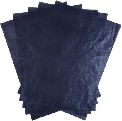Outus 30 Pack Carbon Papers for Tracing, Graphite Carbon Copy Tracing Paper for Canvas Wood (30 Pack, 8.5 x 11 Inches)