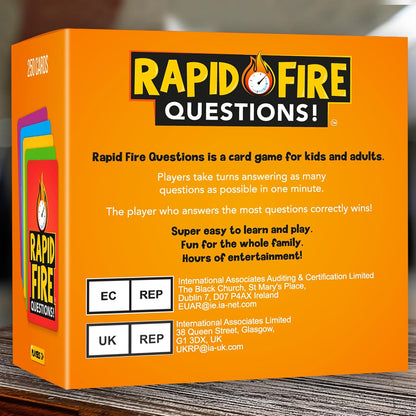 QUOKKA Family Conversation Cards Game - Break The Ice Game for Kids and Families - Icebreaker Cards with 500+ Questions - Family Game for Kids 8-12 - Perfect for Families Games Night I Travel Version