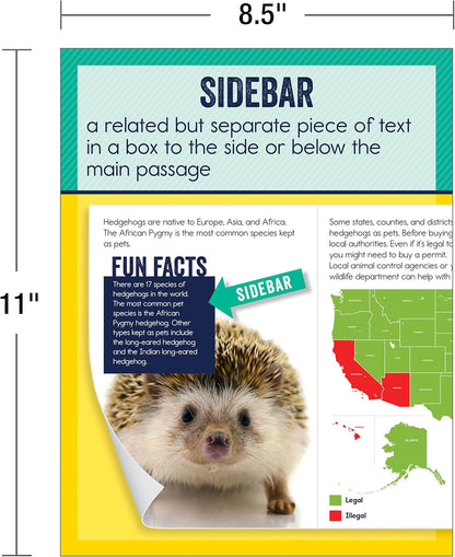 Carson Dellosa 14-Piece Mathematics Strategy Posters, 8.5" x 11" Wall Art Ten Frame, Counting, Number Line, Math Manipulatives, Facts, and More Strategies, Classroom Decor and Teacher Supplies