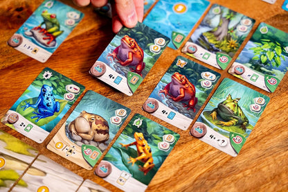 Pondscape, Cozy Family Strategy Card Game for Kids and Adults – for 1–4 Players, Ages 8+ – Family Games Night Essential