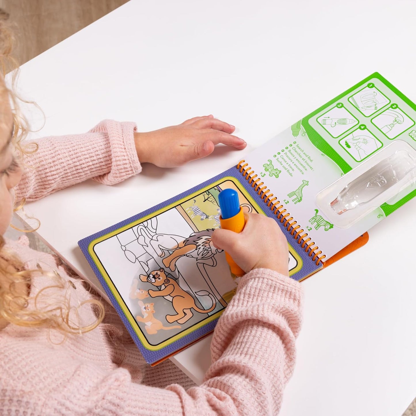 Melissa & Doug On The Go Water Wow! Mess Free Coloring Book, Reusable Water-Reveal Activity Pad, Dinosaurs, Travel Toys, Party Favors, for Toddlers & Kids Ages 3+