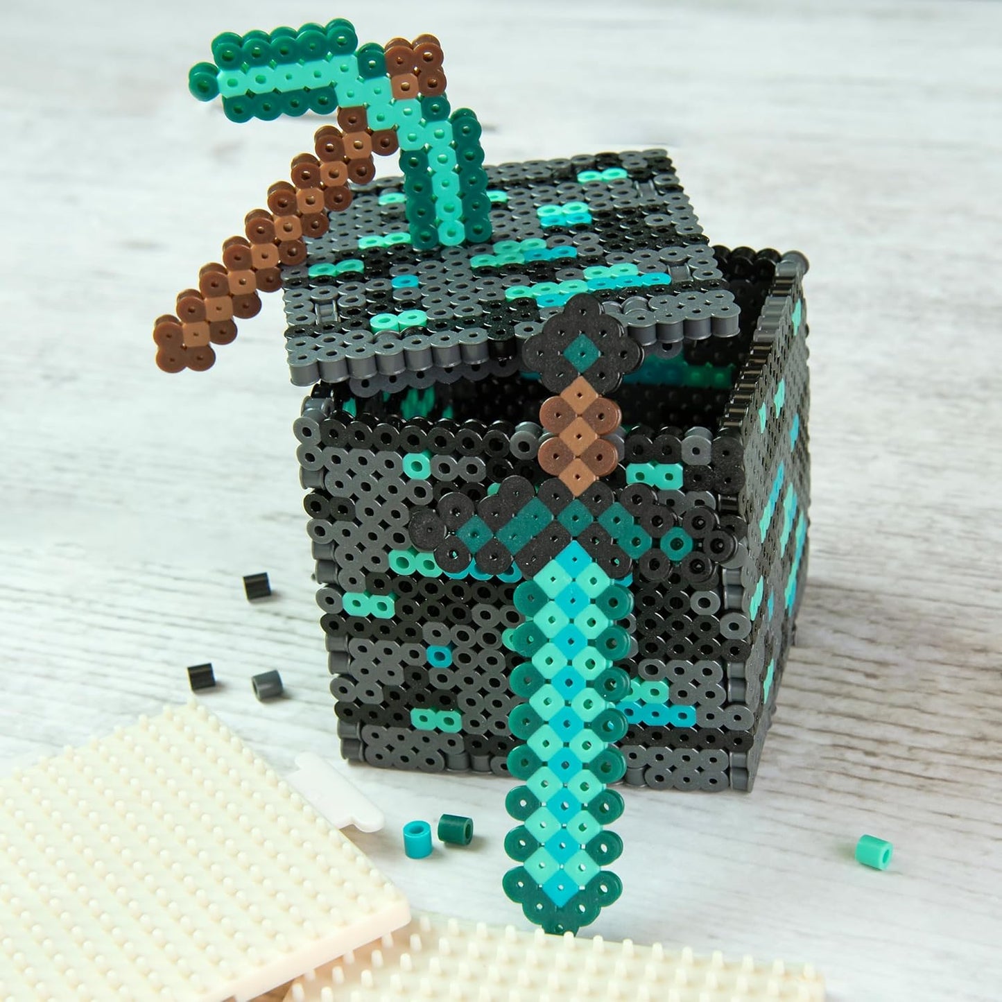 Perler Beads Justice League Superhero Crafts for Kids, 4504 pcs