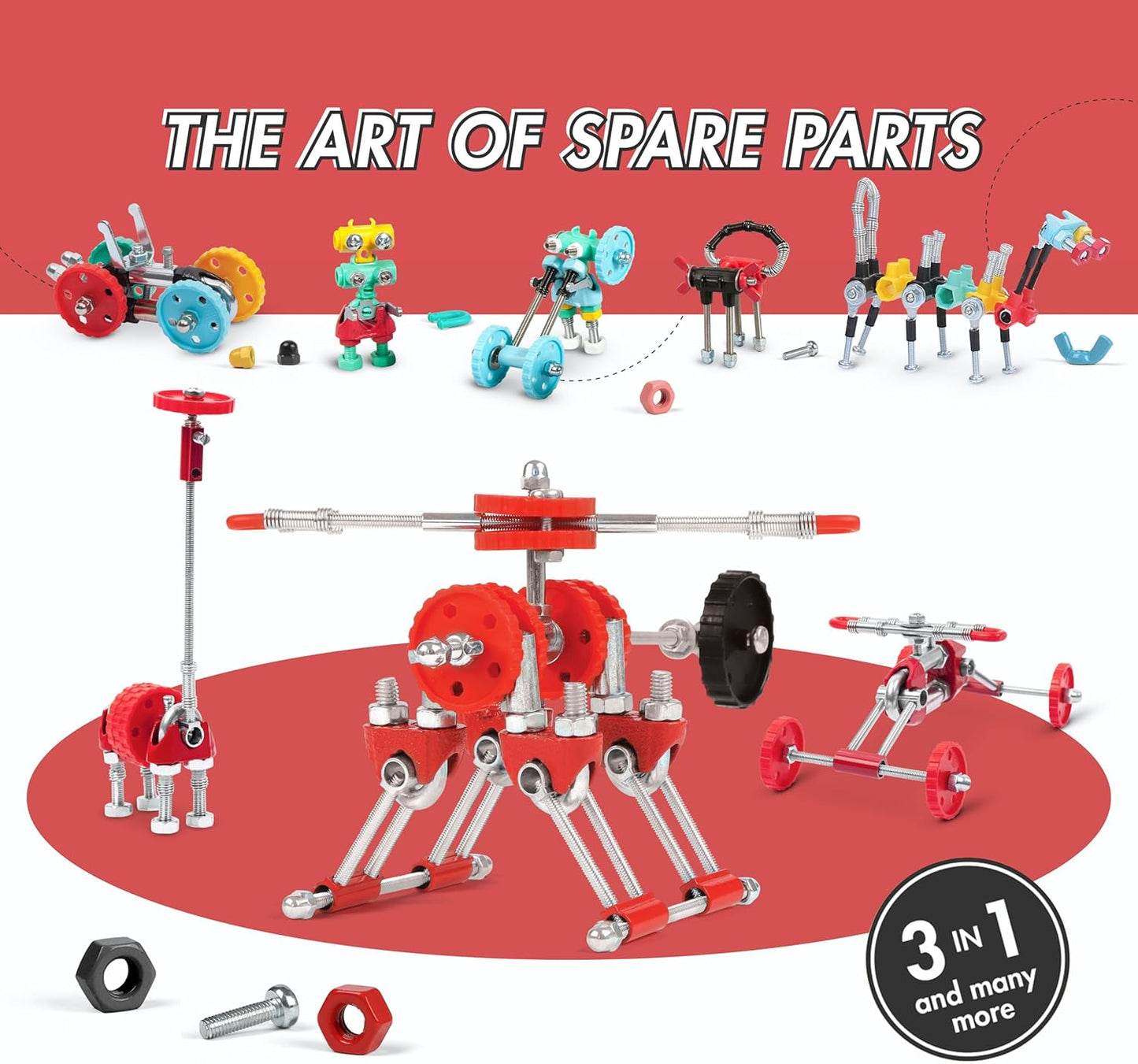 The Off Bits AirBit – Build Your Own Airplane! STEM Building Kit for Creative Kids 8-12 & Curious Adults, Fun Educational Gift for Boys & Girls
