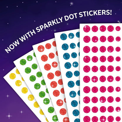Skillmatics Dot It Sticker Art - Disney Princess, Mess-Free Fun for Kids, 500+ Stickers, Craft Kits, DIY Scrapbooking Activity, Gifts for Girls & Boys Ages 3, 4, 5, 6, 7