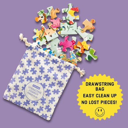 Mudpuppy Unicorn Magic – 36 Piece Puzzle to Go Featuring Sparkly Magical Unicorns Perfect Travel Activity for Children Ages 3 and Up