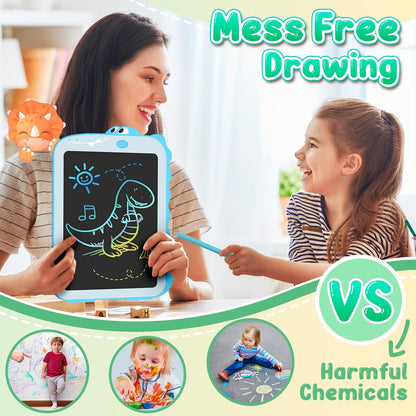 LCD Writing Tablet for Kids 8.5" Toddler Toys Learning Drawing Board Dinosaur Toys for 3 4 5 6 7 Year Old Boys Girls Birthday Gifts Idea Light Doodle Pad