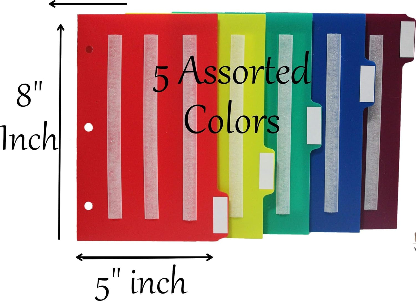 Smile4autism Large 2.5x10 ¼” Tools Perfect to Keep Your Loose Visual Picture Cards Organized. Autism, ABA, ADHD, Language & Apraxia Aspergers