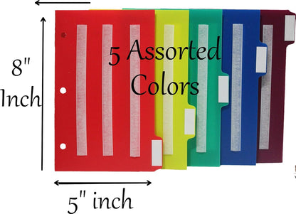 Smile4autism Large 2.5x10 ¼” Tools Perfect to Keep Your Loose Visual Picture Cards Organized. Autism, ABA, ADHD, Language & Apraxia Aspergers