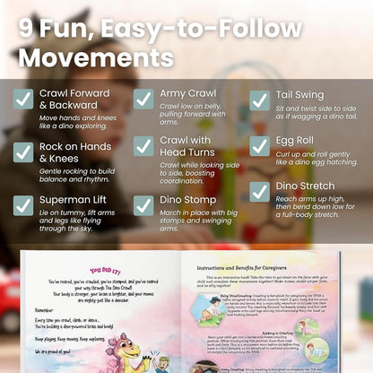 The Dino Crawl© Interactive Children’s Book
