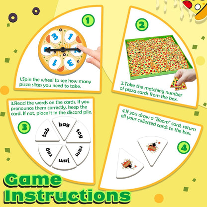 Blends & Digraphs Phonics Games for Kids, Learn to Read Phonics Flash Cards, Sight Words Word Games Spelling Reading Games, Speech Therapy Toys Kindergarten Preschool Learning Activities