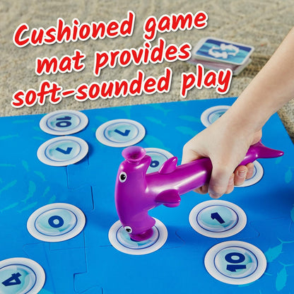 hand2mind Hammerhead Number Hunt! Math Game, Addition and Subtraction Games, Educational Board Games, Fun Games for Family Game Night, Kindergarten Learning Games for Kids Ages 5-7, Kids Learning Toys
