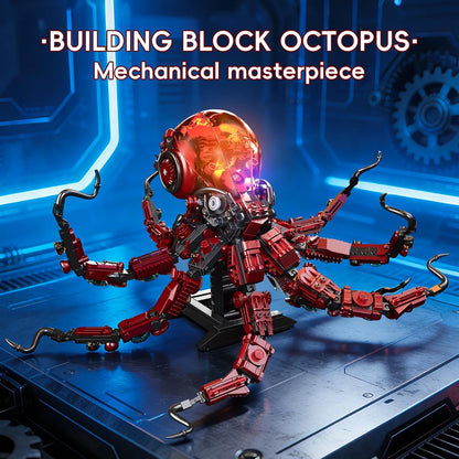 Mechanical Seahorse Building Set Steampunk Ocean Animal Model Kit Articulated Sea Creature Construction Toy Gift for Marine Life Enthusiasts for Adults Teens 1003 Pieces