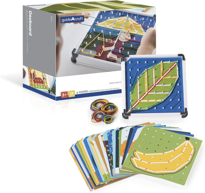 Guidecraft- Geo Boards, Multicolour (1)