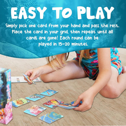 Ecosystem - A Family Card Game about Building Habitats | Learn about Animals, Ecology & Biodiversity for Kids, Adults, Families or the classroom! Fun Board Games for Environmental Science Class