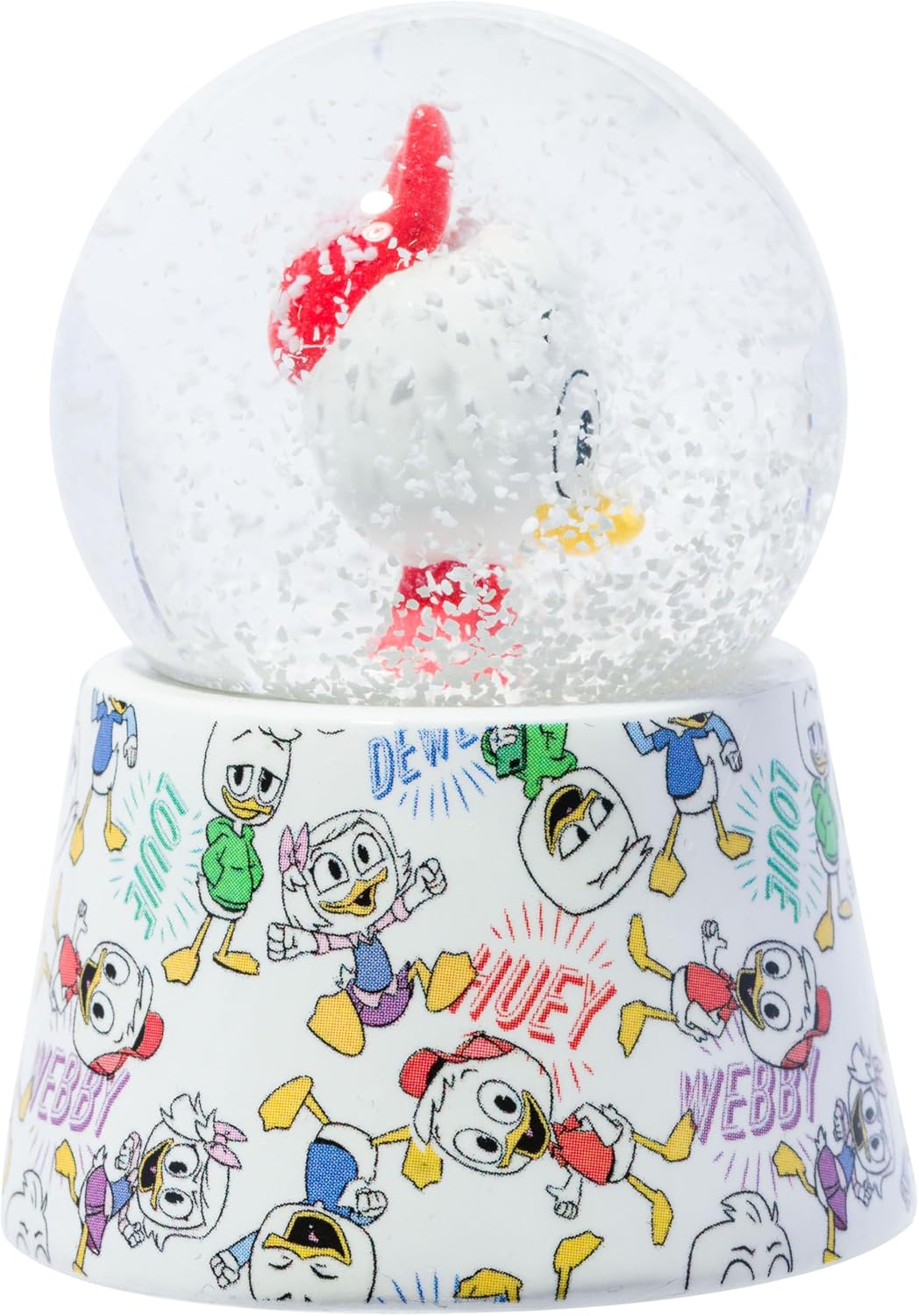 Silver Buffalo Disney Mickey and Friends Mini Light Up Snow Globe│Minnie Mouse│3.8 Inches Tall, 45mm (Small)