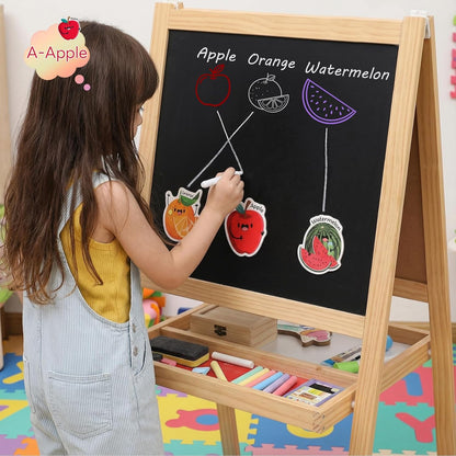 Thboxes 26 A-Z Objects Fridge Magnets for Toddlers,Large Size Colorful Refrigerator Magnets Magnetic Toys Cute Kids Learning Toys Preschool Educational Gifts for Kids Toddlers 3-5