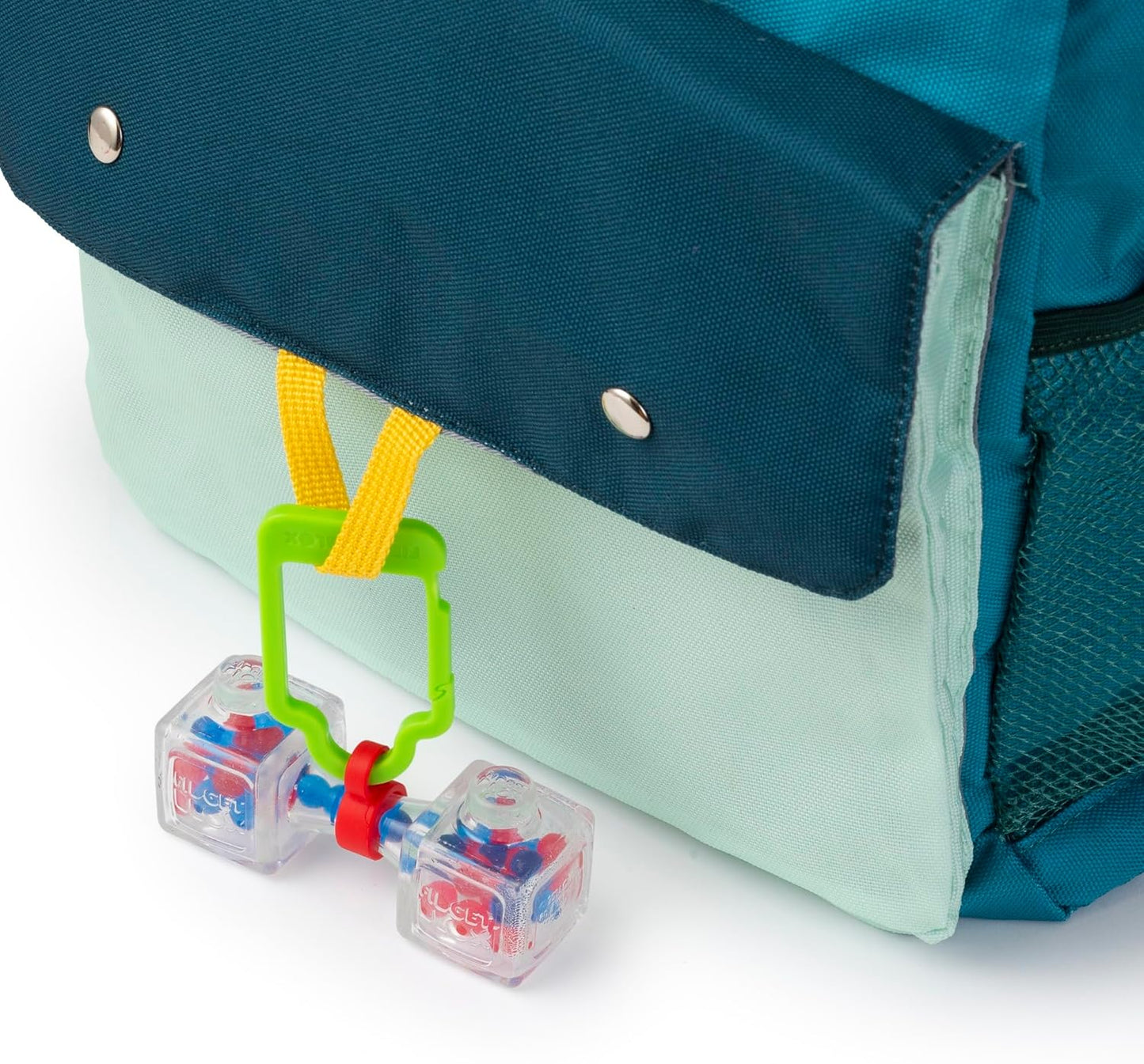 Goliath Fidget Blox 3 Pack with Backpack Clip (Amazon Exclusive) | Sound, Touch, Vision Sensory Fidget Toys | from The Makers of Jelly Blox | Safe & Reliable | Ages 5+