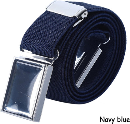 AWAYTR 3 PCS Kids Adjustable Magnetic Belts - Easy to Use Magnetic Buckle Belt for Boys and Girls