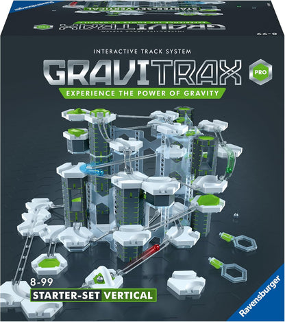 Ravensburger GraviTrax PRO Starter Set - Gravity & Magnetic Marble Game - MESH Accredited STEM Toy for Kids - Brain-Building, Educational Gift - Engages Critical Thinking, Problem Solving - Ages 8+