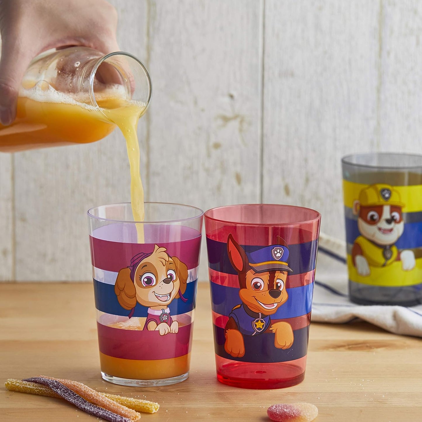 Zak Designs 14.5oz Disney Frozen 2 Nesting Tumbler Set Includes Durable Plastic Cups, Fun Drinkware is Perfect for Kids, 4pk (14.5oz, Anna & Elsa & Olaf)