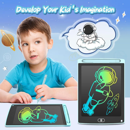 3 Pack LCD Writing Tablet, Colorful Toddler Drawing Tablet Doodle Board for Kids, Erasable Reusable Electronic Drawing Pad, LEYAOYAO Educational and Learning Toy for 3-6 Years Old Boy and Girl