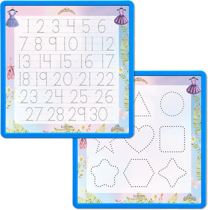 Kid's Name Tracing Board | Dry Erase Letter Tracing | Reusable Writing Practice Board | Personalized | Ballet Theme