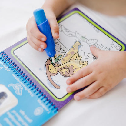 Melissa & Doug Water Wow! Reusable Water-Reveal Activity Pad 2-Pack - Vehicles, Animals Travel Toys, Party Favors, Mess Free Coloring Books for Kids Ages 3+ - FSC Certified