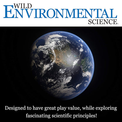 Wild Environmental Science Wonders of the Earth - Science Kit for Ages 8+ - Excavate Fossils, Test Minerals, Create an Erupting Volcano and More!