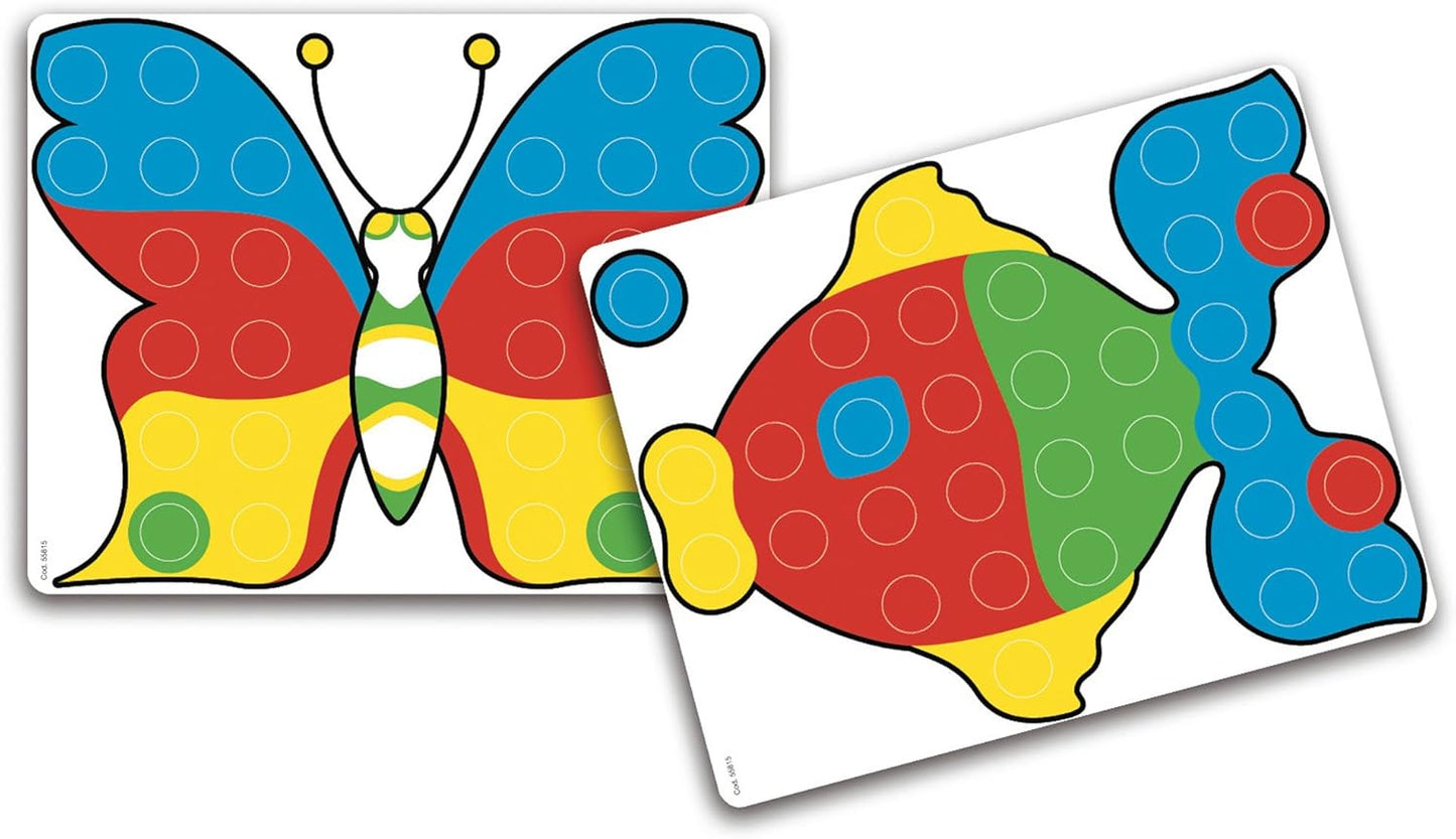 Quercetti Fantacolor Junior Mosaic Pegboard Set