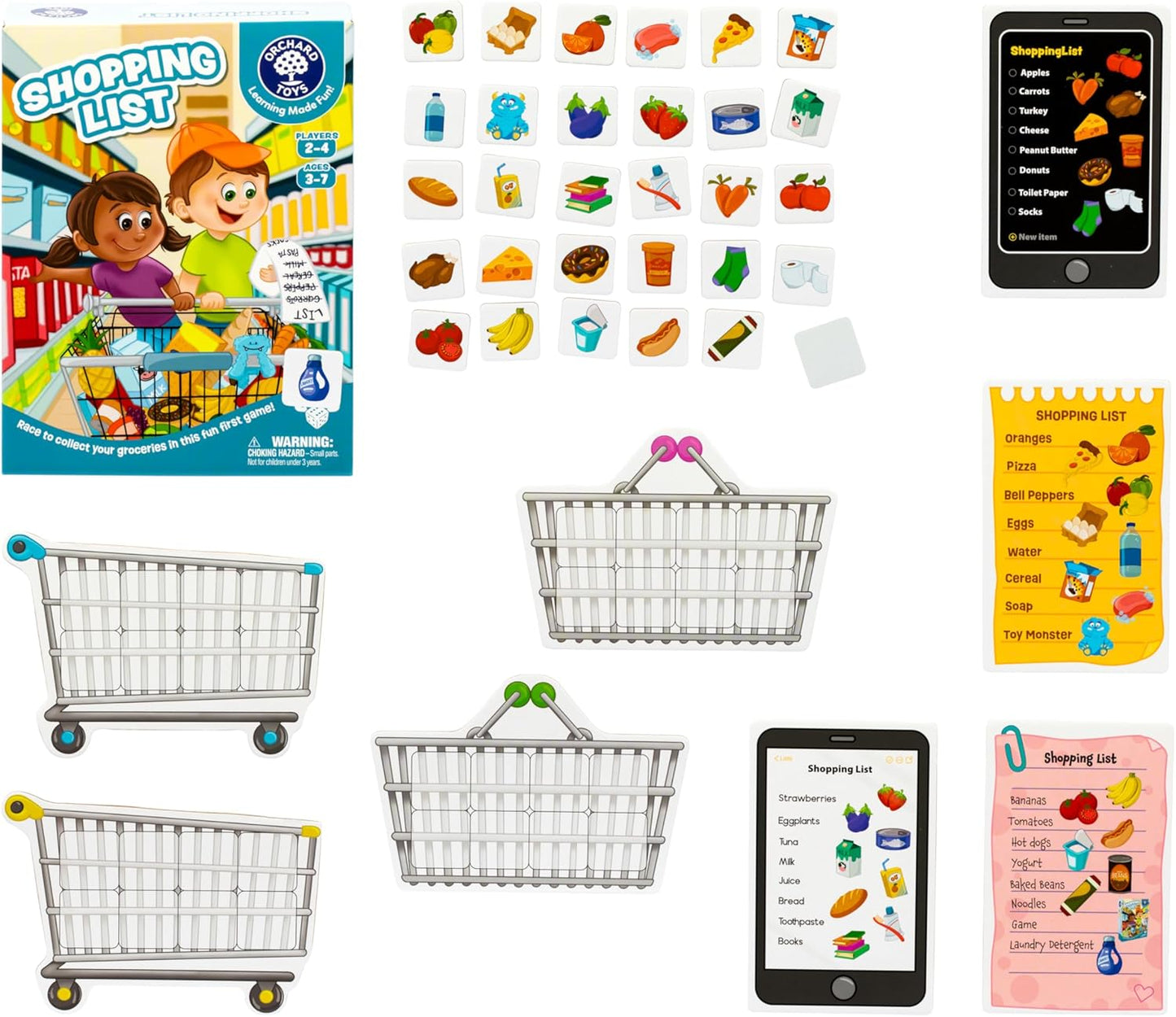ORCHARD TOYS Moose Smelly Socks Game. Find Matching Pairs of Socks for Your Monsters! for Ages 3-6 and 2-4 Players