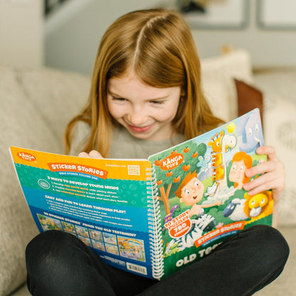 Activity Sticker Book 7 and Up The Life of Jesus Sticker Stories Puzzle Book Explore 10 New Testament Adventures 756 Reusable Stickers Spiral Binding