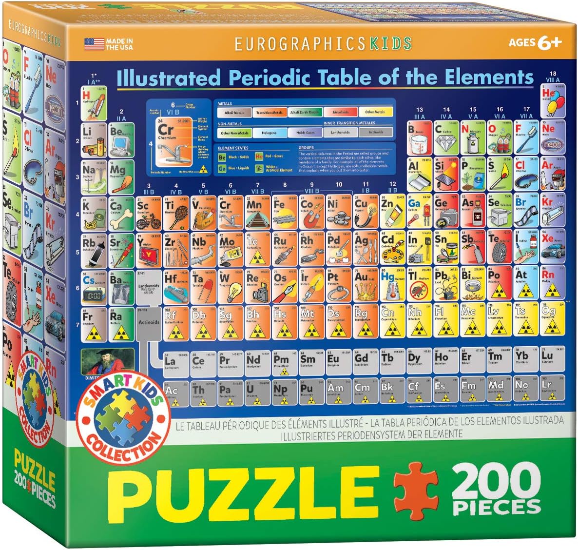 The Solar System 100 Piece Jigsaw Puzzle - Colors B