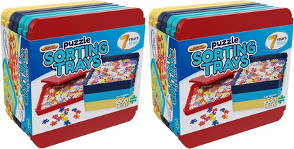 Buffalo Games - Puzzle Sorting Trays - 7 Count (Pack of 1)