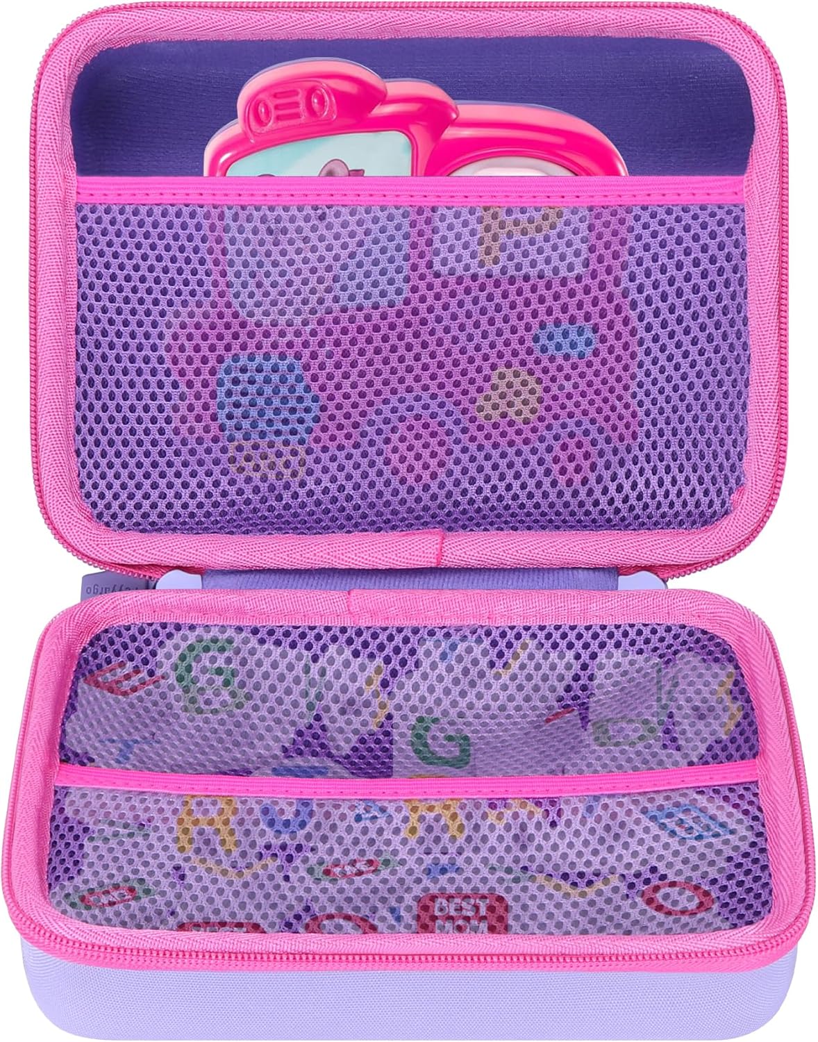 Storage Case Compatible with Leapfrog Fridge Phonics Magnetic Letter Set (Blue + Yellow)