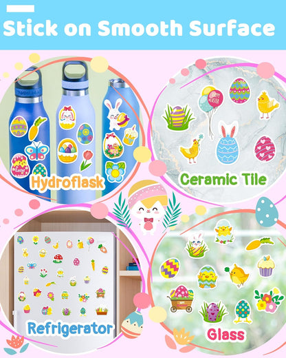 Benresive Reusable Sticker Book for Toddlers, Stickers for Kids, Travel Toys for Arts & Crafts Activities, Birthday Gift for Boys & Girls, Animals Dinosaurs Insects Themes